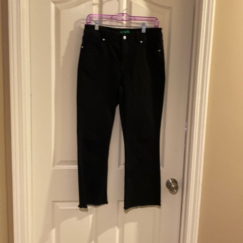 Dip black jeans